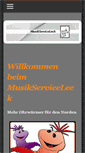 Mobile Screenshot of musikserviceleck.de